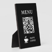 Restaurant-QR-Code-Menü | 5" x 7" Fotoplatte (Seite)