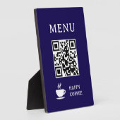 Restaurant-QR-Code-Menü | 5" x 7" Fotoplatte (Seite)