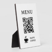 Restaurant-QR-Code-Menü | 5" x 7" Fotoplatte (Seite)