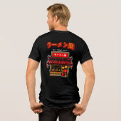 Restaurant Ramen Tri-Blend Shirt (Rückseite voll)