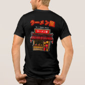 Restaurant Ramen Tri-Blend Shirt (Rückseite)
