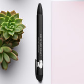 Restaurant Schwarz-weißer Koch Hat Werbung Kugelschreiber