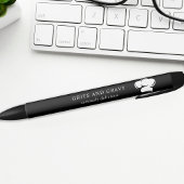 Restaurant Schwarz-weißer Koch Hat Werbung Kugelschreiber