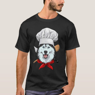Restaurant Siberian Husky Koch Koch Koch Dog T-Shirt