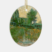 Restaurant Sirene, Asnières von Vincent van Gogh Keramik Ornament (Rechts)