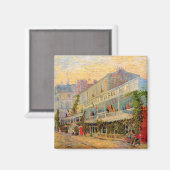 Restaurant Sirene, Asnières von Vincent van Gogh Magnet (Vorderseite/Rückseite)