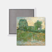 Restaurant Sirene, Asnières von Vincent van Gogh Magnet (Vorderseite/Rückseite)