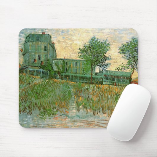 Restaurant Sirene, Asnières von Vincent van Gogh Mousepad (Mit Mouse)