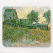 Restaurant Sirene, Asnières von Vincent van Gogh Mousepad (Vorne)