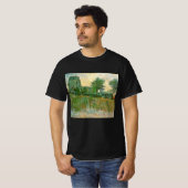Restaurant Sirene, Asnières von Vincent van Gogh T-Shirt (Vorne ganz)