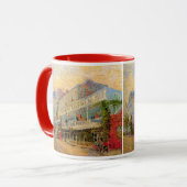 Restaurant Sirene, Asnières von Vincent van Gogh Tasse (Vorderseite Links)