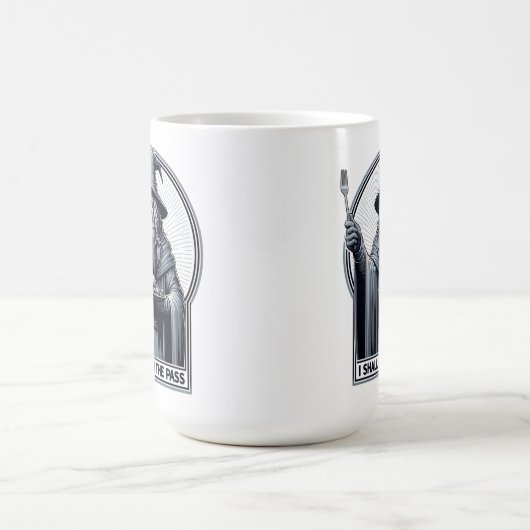 Restaurant Spaß I wird den Pass laufen lassen Kaffeetasse (Mittel)