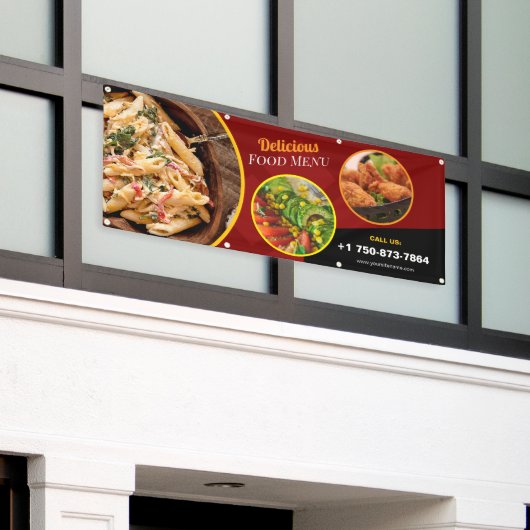 Restaurant Täglich Sonderangebot Außenbereich Kund Banner (Äußeres Gebäude)