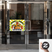 Restaurant Tägliche Spezialitäten Fensteraufkleber (Büro Tür)