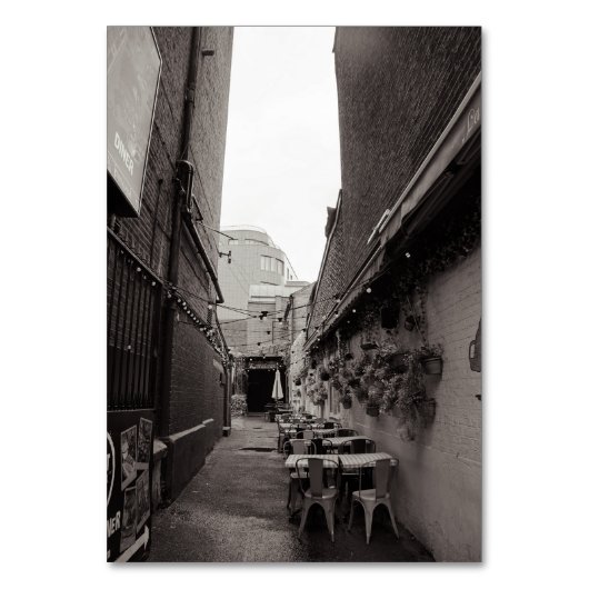 Restaurant Tischnummer (Vorderseite)