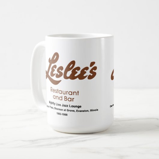 Restaurant und Bar, Evanston, Illinois Kaffeetasse (Vorderseite Links)