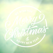 Restaurant und Weihnachtsfeiertag Fensteraufkleber (Blatt 3)