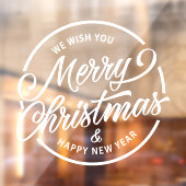 Restaurant und Weihnachtsfeiertag Fensteraufkleber (Blatt 2)