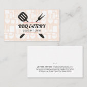 Restaurant Utensils | Grill | KOCH Visitenkarte (Vorne/Hinten)