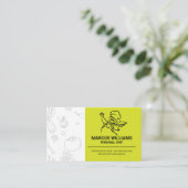 Restaurant Utensils | Koch, der Lebensmittel anbie Visitenkarte (Stehend Vorderseite)