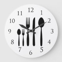 Restaurant Wall Clock mit Zahlen
