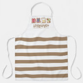 Restaurant "Watercolor Frühstück" Business Schürze (Vorderseite)