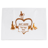 Restaurantbeutel Große Geschenktüte (Vorderseite)