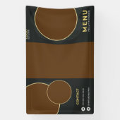 Restaurantbroschüre Banner (Vertikal)