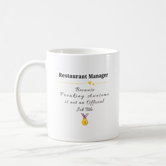 Restaurantdirektor Kaffeetasse (Links)
