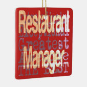 Restaurantführer Keramikornament (Rechts)