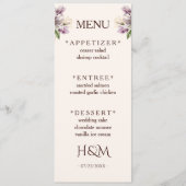 Restaurantmenü Menükarte (Vorderseite)
