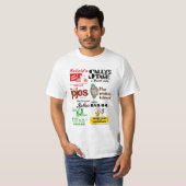 Restaurants der West Ridge Community in Chicago T-Shirt (Vorne ganz)