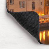 Restaurants entlang des Flusses Herault. L'Herault Mousepad (Ecke)