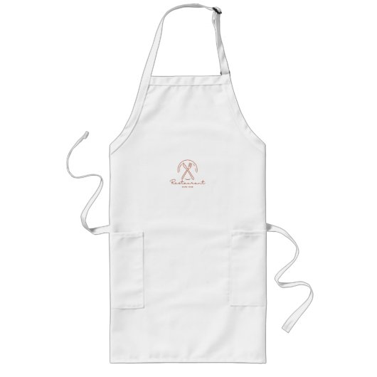 #RestaurantSeit1988Schürze Lange Schürze (Vorne)
