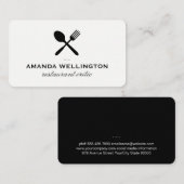 Restaurantuer Visitenkarte (Vorne/Hinten)