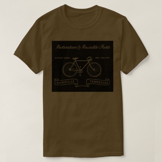 Restauration Teile Bike Shop T-Shirt (Design vorne)