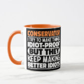 Restaurator I Try To Make Things Funny Saying Cool Tasse (Links)