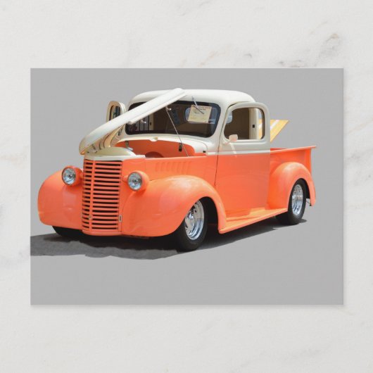 Restauriert 1939 Lieferwagen Truck Postkarte (Vorderseite)