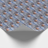 Restaurierte Pennsylvania Eisenbahnlokomotive 5809 Geschenkpapier (Ecke)