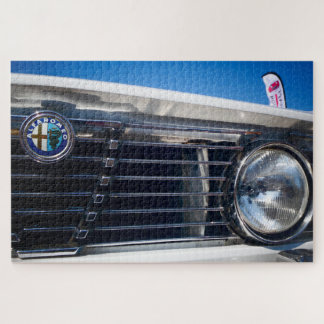 Restaurierter italienischer Oldtimer. Puzzle