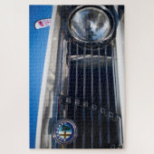 Restaurierter italienischer Oldtimer. Puzzle (Vertikal)