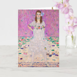 Restauriertes Klimt Mada Primavesi Portrait Karte
