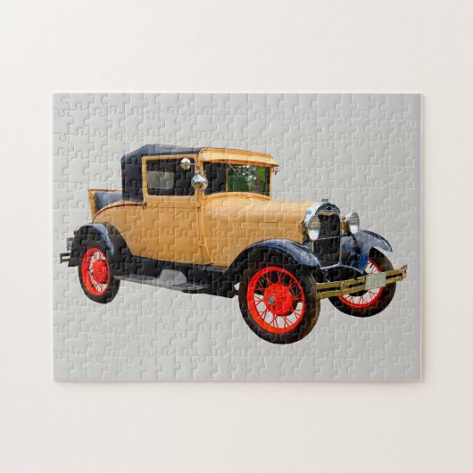 Restauriertes Oldtimer-Automobil Puzzle (Horizontal)