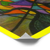 "Restaurierung" Aquarelldruck Poster (Ecke)