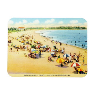 Restaurierung von Vintage Connecticut Strand Magne Magnet