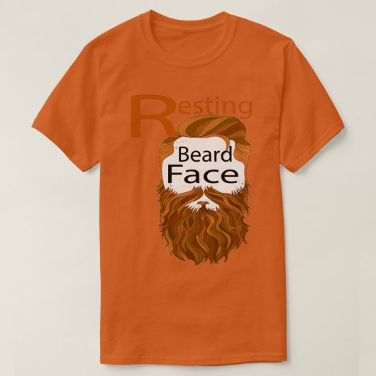 Restbard Face Classic TShirt (Design vorne)