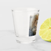 Restbeleuchtung Schnapsglas (Links)