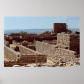 Reste des Festungspalastes Poster (Vorne)