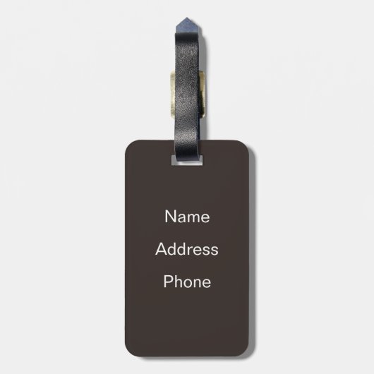 Reste Gepäckanhänger (Rückseite vertikal)