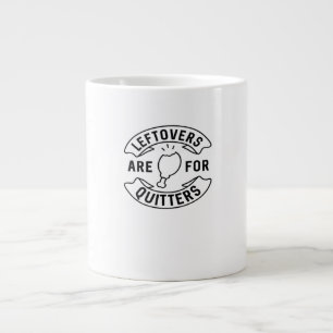Reste sind für Aufgeber Klassischer Vintage-Stil Jumbo-Tasse